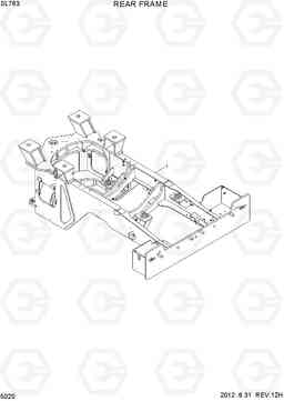 5020 REAR FRAME SL763(-#0500), Hyundai