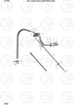9050 OIL AND GAS SEPARATOR SL763(-#0500), Hyundai