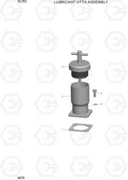 9070 LUBRICANT VITTA ASSEMBLY SL763(-#0500), Hyundai