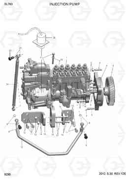 9290 INJECTION PUMP SL763(-#0500), Hyundai