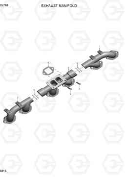 9415 EXHAUST MANIFOLD SL763(-#0500), Hyundai