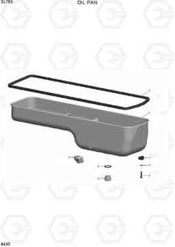 9430 OIL PAN SL763(-#0500), Hyundai