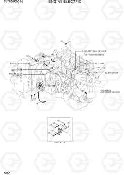 2060 ENGINE ELECTRIC SL763(#0501-), Hyundai