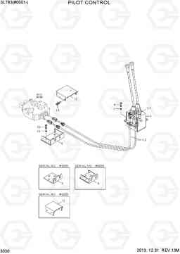 3030 PILOT CONTROL SL763(#0501-), Hyundai