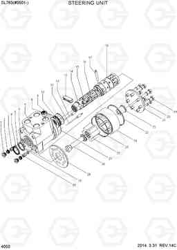 4050 STEERING UNIT SL763(#0501-), Hyundai