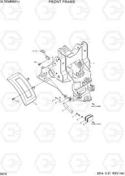 5010 FRONT FRAME SL763(#0501-), Hyundai