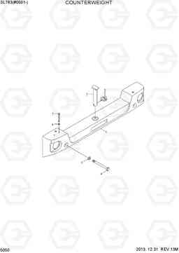 5050 COUNTERWEIGHT SL763(#0501-), Hyundai
