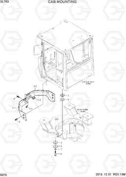 5070 CAB MOUNTING SL763(#0501-), Hyundai