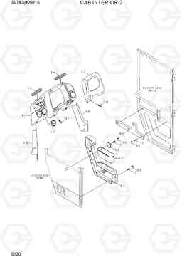 5130 CAB INTERIOR 2 SL763(#0501-), Hyundai