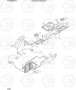 5140 CAB INTERIOR 3 SL763(#0501-), Hyundai