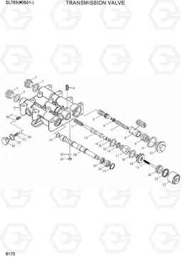 6170 TRANSMISSION VALVE SL763(#0501-), Hyundai