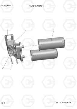 9241 FILTER(#0540-) SL763(#0501-), Hyundai