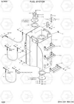 1020 FUEL SYSTEM SL763S, Hyundai