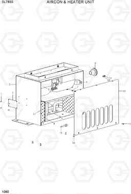 1080 AIRCON & HEATER UNIT SL763S, Hyundai