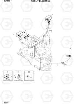 2040 FRONT ELECTRIC SL763S, Hyundai