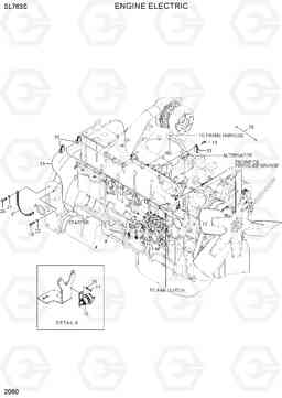 2060 ENGINE ELECTRIC SL763S, Hyundai