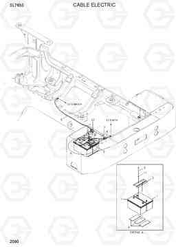 2090 CABLE ELECTRIC SL763S, Hyundai