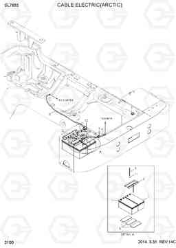 2100 CABLE ELECTRIC(ARCTIC) SL763S, Hyundai