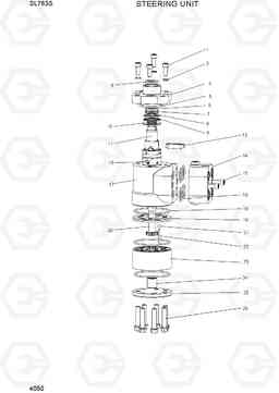 4050 STEERING UNIT SL763S, Hyundai