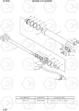 4120 BOOM CYLINDER SL763S, Hyundai