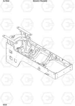 5020 REAR FRAME SL763S, Hyundai