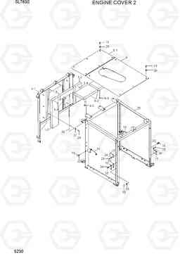 5230 ENGINE COVER 2 SL763S, Hyundai