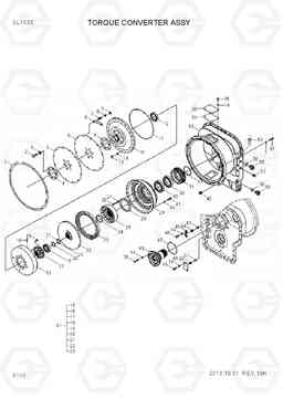 6110 TORQUE CONVERTER ASSY SL763S, Hyundai