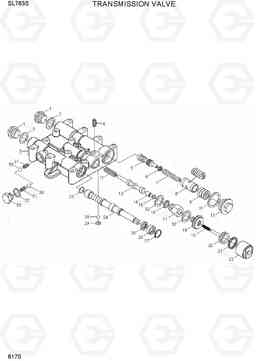 6170 TRANSMISSION VALVE SL763S, Hyundai