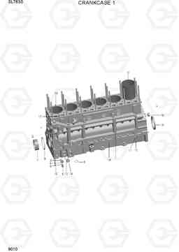 9010 CRANKCASE 1 SL763S, Hyundai