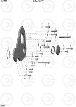 9040 BRACKET SL763S, Hyundai