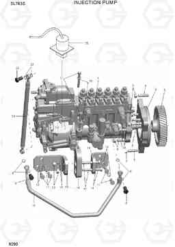 9290 INJECTION PUMP SL763S, Hyundai