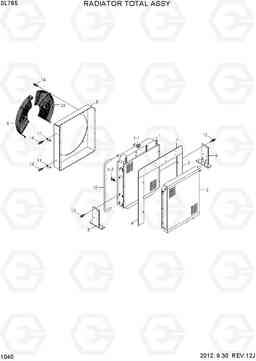 1040 RADIATOR TOTAL ASSY SL765, Hyundai