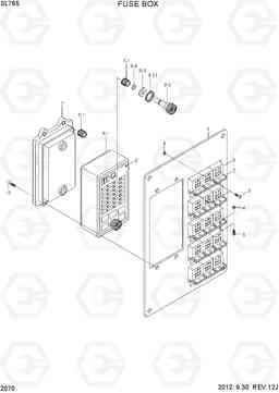 2070 FUSE BOX SL765, Hyundai