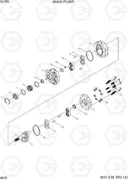 4010 MAIN PUMP SL765, Hyundai