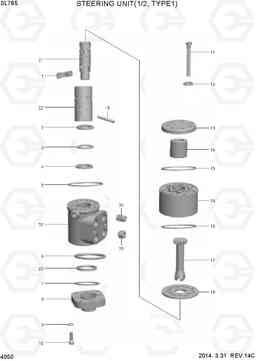 4050 STEERING UNIT (1/2, TYPE 1) SL765, Hyundai