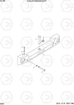 5050 COUNTERWEIGHT SL765, Hyundai