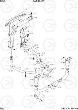 5150 CAB DUCT SL765, Hyundai