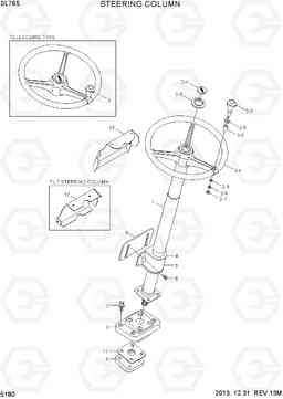 5180 STEERING COLUMN SL765, Hyundai