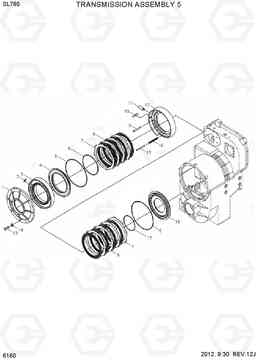 6160 TRANSMISSION ASSEMBLY 5 SL765, Hyundai