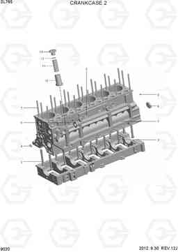 9020 CRANKCASE 2 SL765, Hyundai