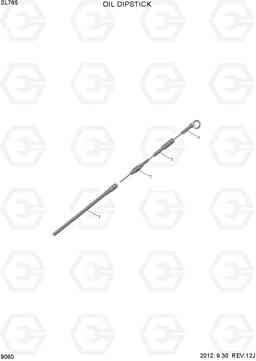 9060 OIL DIPSTICK SL765, Hyundai