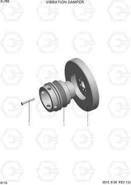 9110 VIBRATION DAMPER SL765, Hyundai