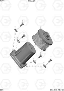 9220 PULLEY SL765, Hyundai