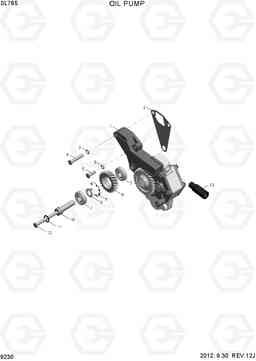 9230 OIL PUMP SL765, Hyundai