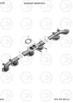 9415 EXHAUST MANIFOLD SL765, Hyundai