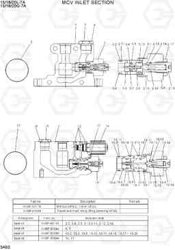 3A50 MCV INLET SECTION 15/18/20G-7A, Hyundai