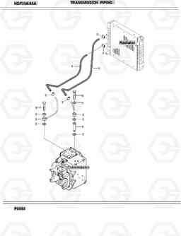 6070 TRANSMISSION PIPING HDF35/45A, Hyundai