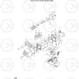 4032 ELECTRIC GEAR SELECTOR HL750(#1001-), Hyundai