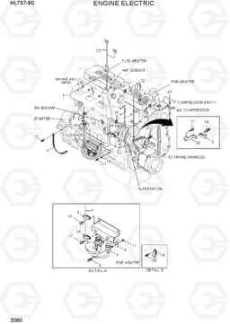 2060 ENGINE ELECTRIC HL757-9S(BRAZIL), Hyundai