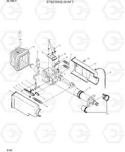 5161 STEERING SHAFT HL760-7, Hyundai